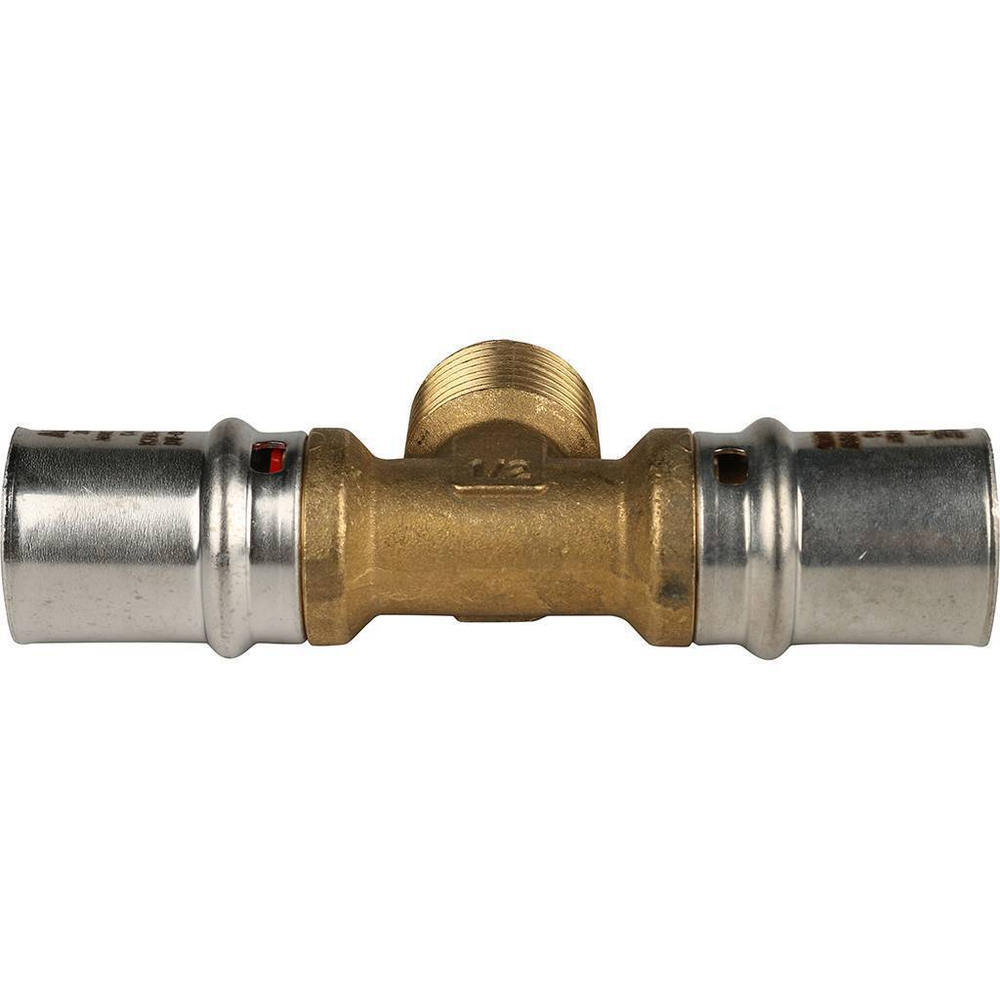 Тройник-переходник с наружной резьбой 20х1/2"х20