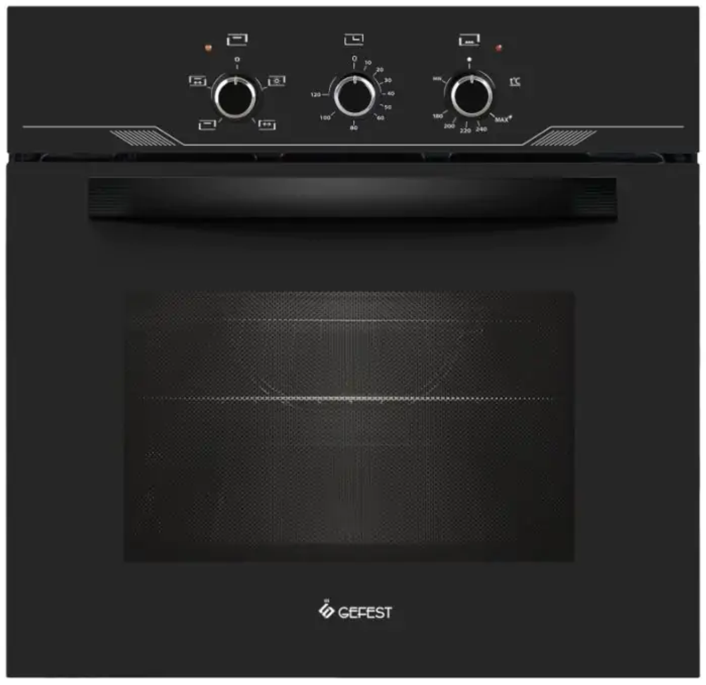 Газовый духовой шкаф GEFEST ДГЭ 621-01, черный