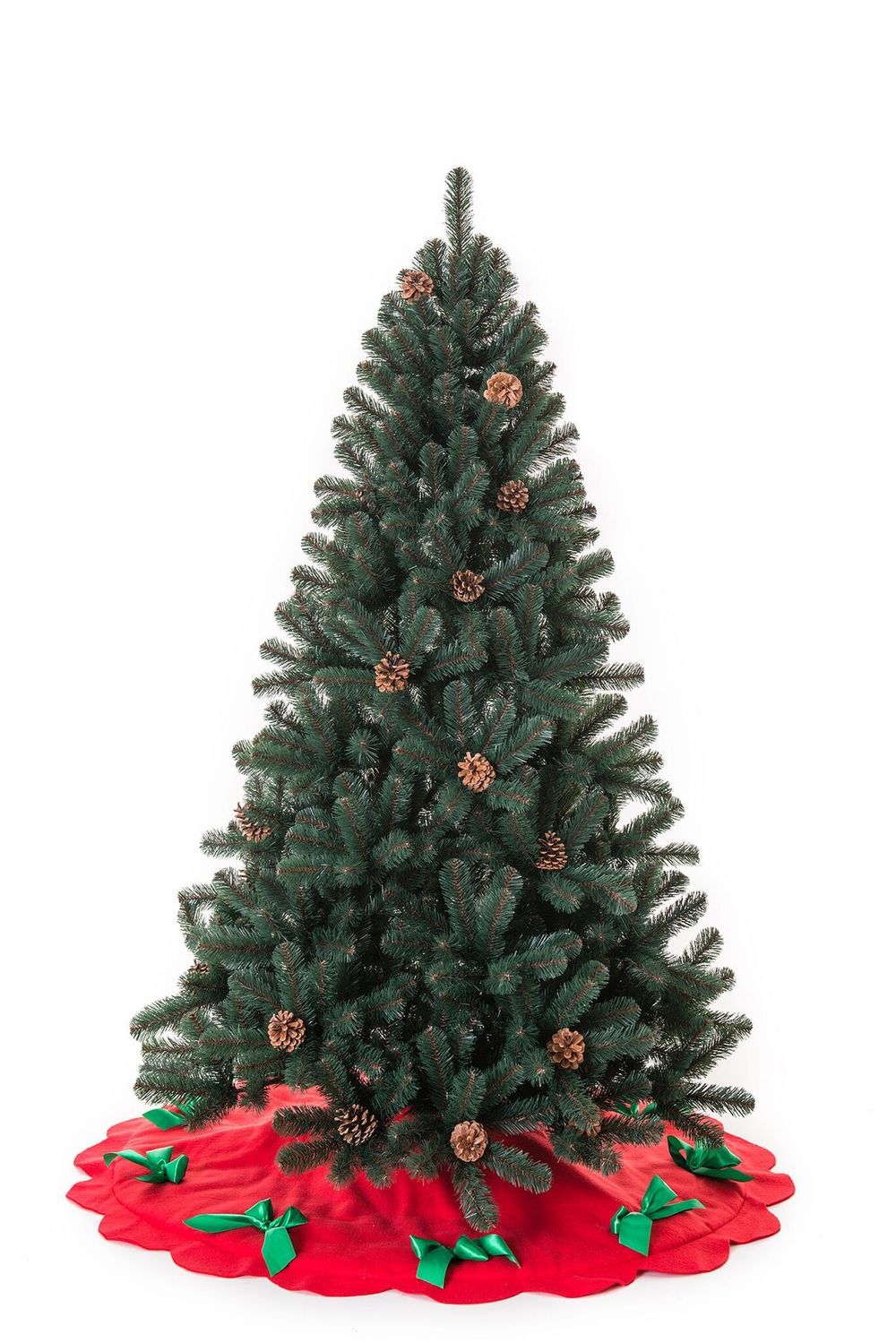 Ель с шишками "Лапландия" (пвх) 150 см / 1.5 м