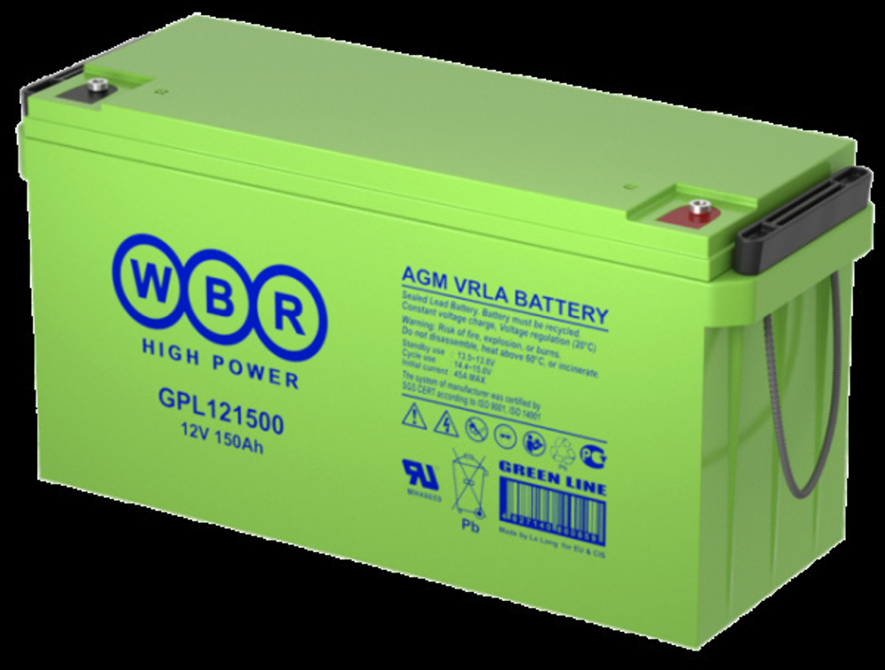 Аккумулятор WBR GPL121500