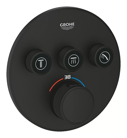 Смеситель для душа Grohe Grohtherm 29508KF0 фантомный черный