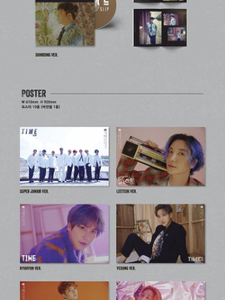 Альбом Super Junior - Time Slip 9th Album RANDOM