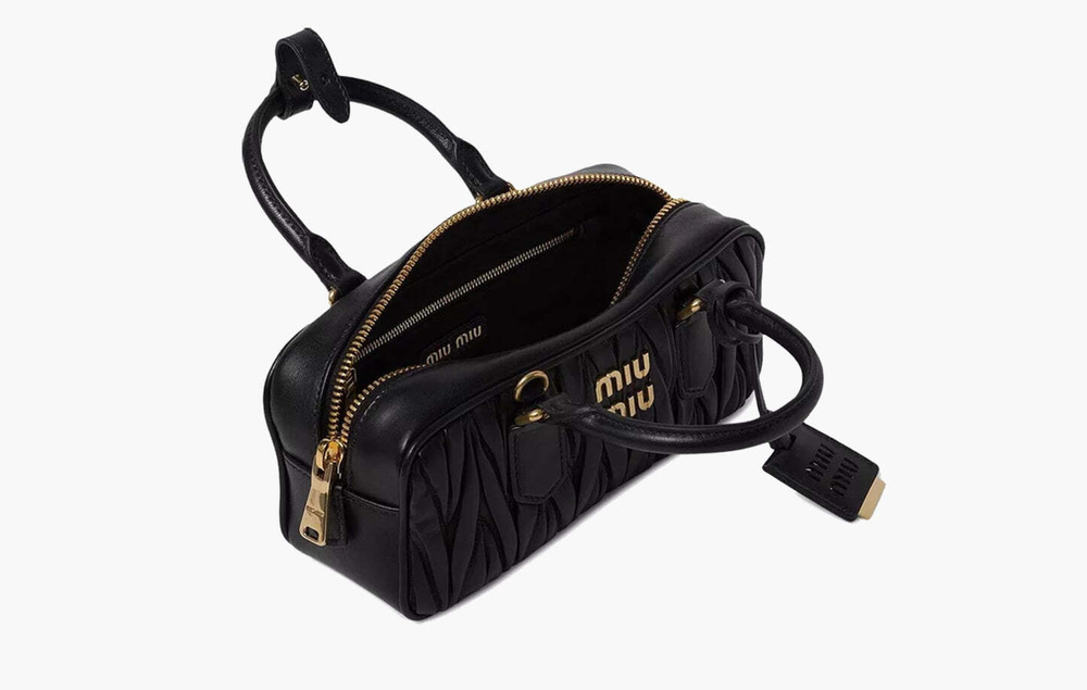 Сумка Miu Miu Matelassé Mini Arcadie Bag "Black"