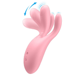 Розовый вибратор с фингерингом Diego