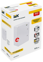 Корпус пластиковый ЩМПп 350х250х150мм УХЛ1 IP65 IEK