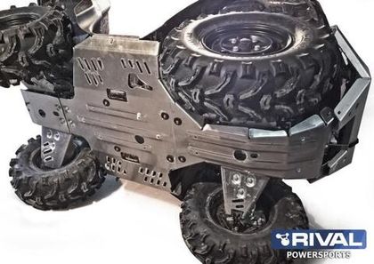 Комплект защиты днища для квадроциклов Suzuki (Kingquad LT-A500, LT-A750) Rival 444.5501.2