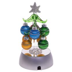 GAEM Изделие декоративное с подсветкой "Ёлочка" (3хАА н/п), L9 W9 H15 см, 4в.