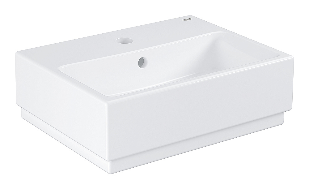 Раковина подвесная Grohe Cube Ceramic 45,5 3948300H белая