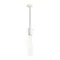 5059/5LB PENDANT ODL24 385 белый/прозрачный/металл/стекло Подвес LED 5W 3000K SCROW