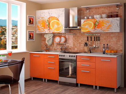 Кухня "Апельсин 2,0"