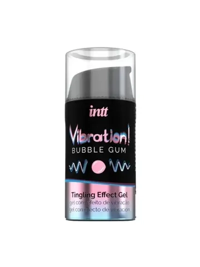 Жидкий интимный гель с эффектом вибрации Vibration! Bubble
