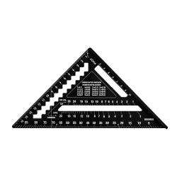 Угольник КОБАЛЬТ столярный многофункциональный 177*250мм