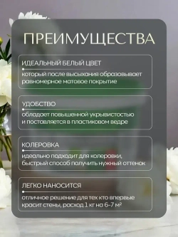 NeoLab Краска универсальная для стен и потолков 14кг