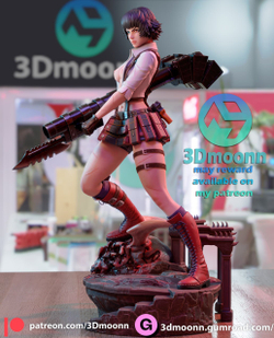 Леди Дьявол может плакать Фигурка Lady Devil may cry dmc