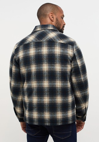 Куртка-рубашка утепленная мужская MUSTANG Style Daniel Check SH JK