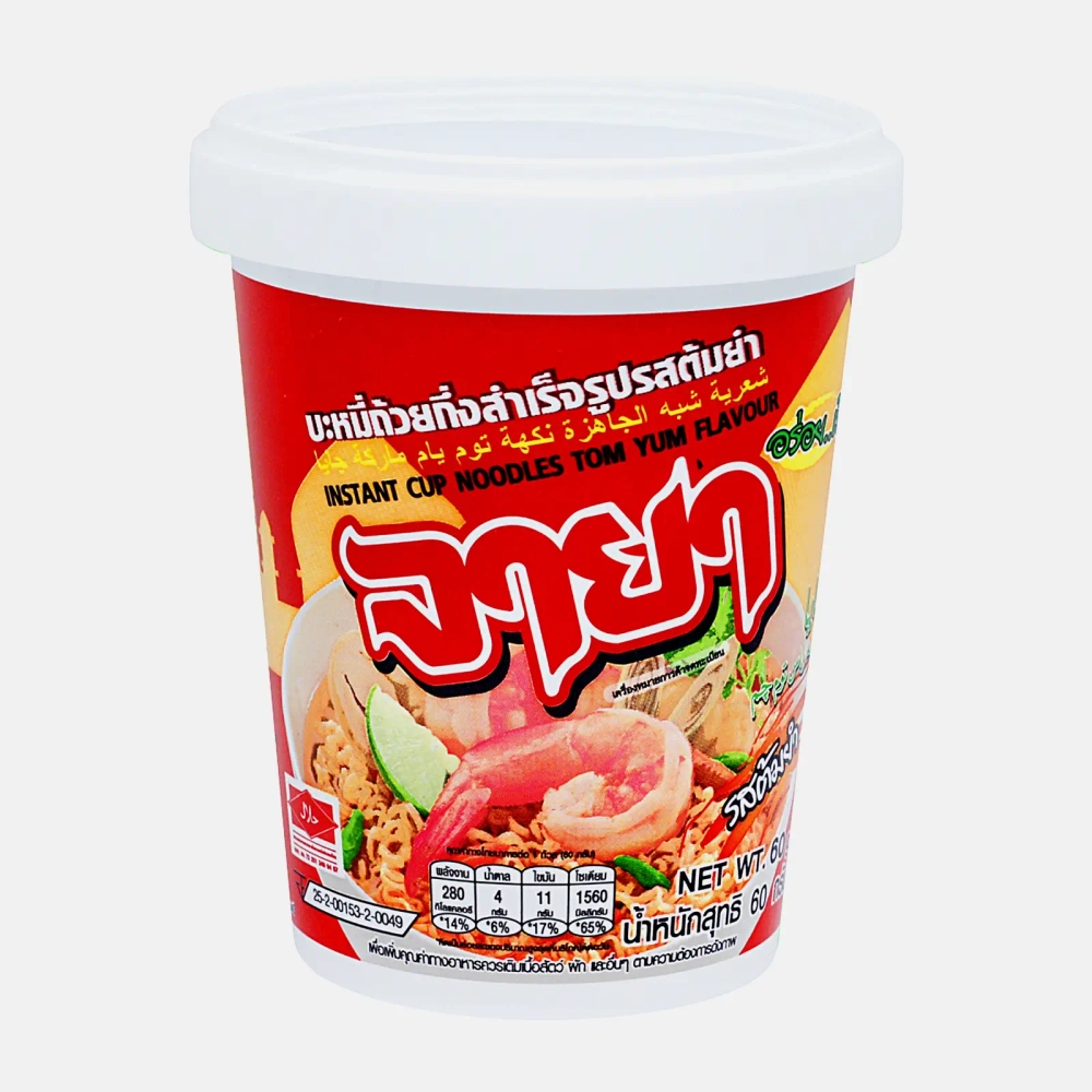 Лапша быстрого приготовления Jaya Том Ям 60г