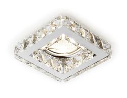 Ambrella Встраиваемый точечный светильник MR16 с хрусталем Crystal Spot K110 CL/CH