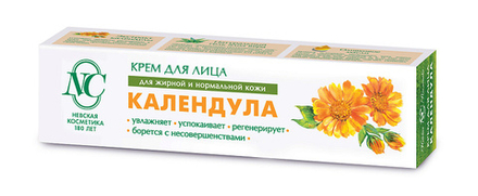 Крем для лица 40 мл Невская косметика Календула