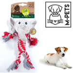 Игрушка M-PETS ECO Бэйли мягкая пищащая для собак 35,5 см