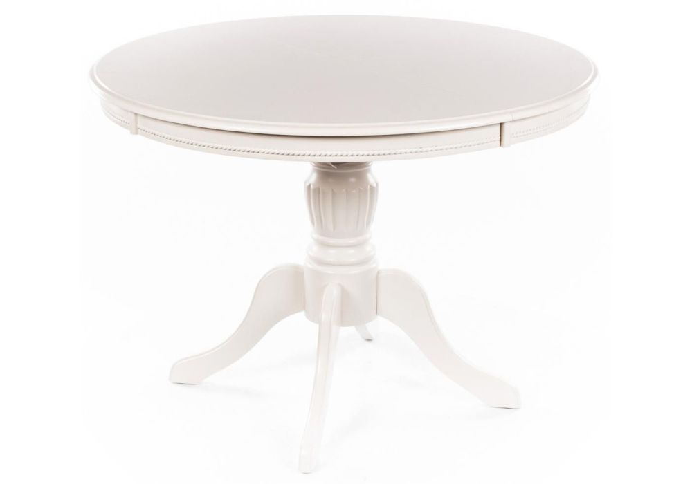 Стол раскладной Toskana 106(141)х106х75 молочно-белый