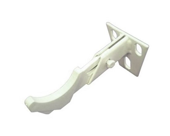 Кронштейн настенный Arbonia W161 белый RAL 9016 регулируемый (69-90 мм)