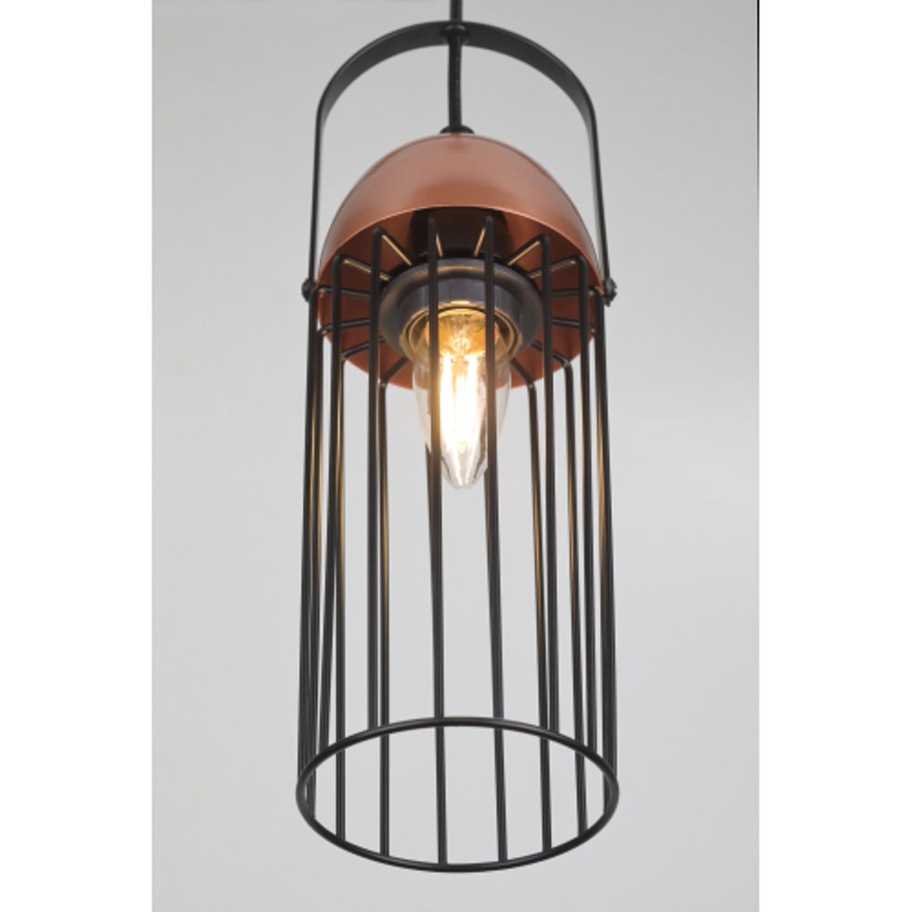 Светильник подвесной (подвес) Rivoli Anemon 5062-201 1 х E27 40 Вт лофт - кантри