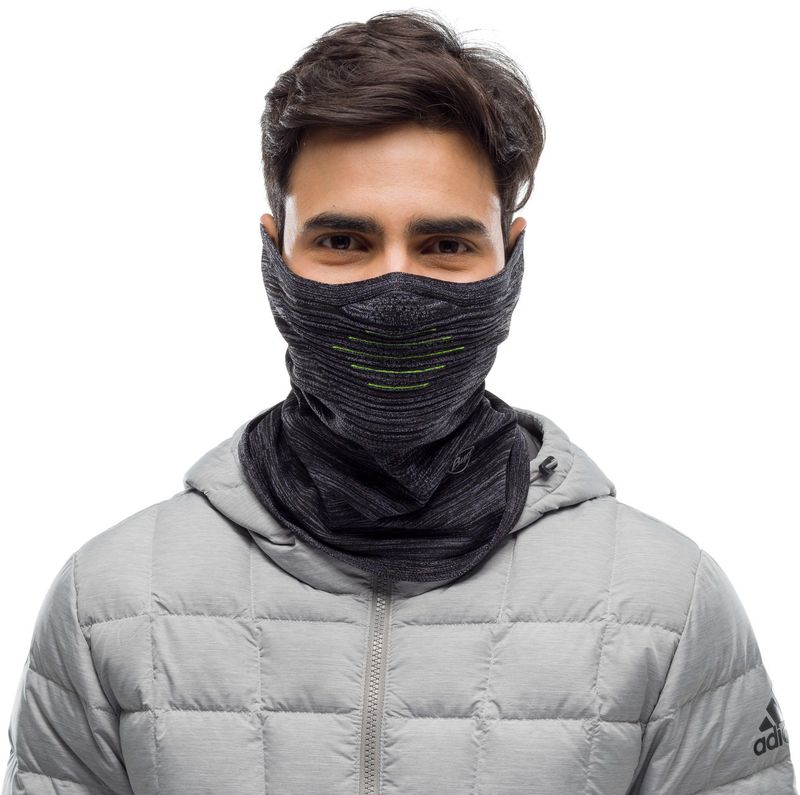 Бандана-маска Buff Dryflx Neckwarmer Black Фото 2