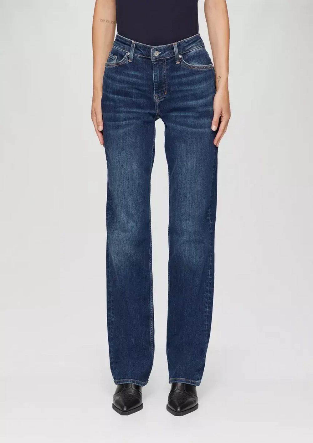 Jeans Karolin / Regular Fit / Mid Rise / Straight Leg