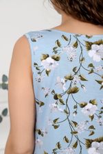 Ночная сорочка Модест-4 Виотекс ГОЛУБОЙ