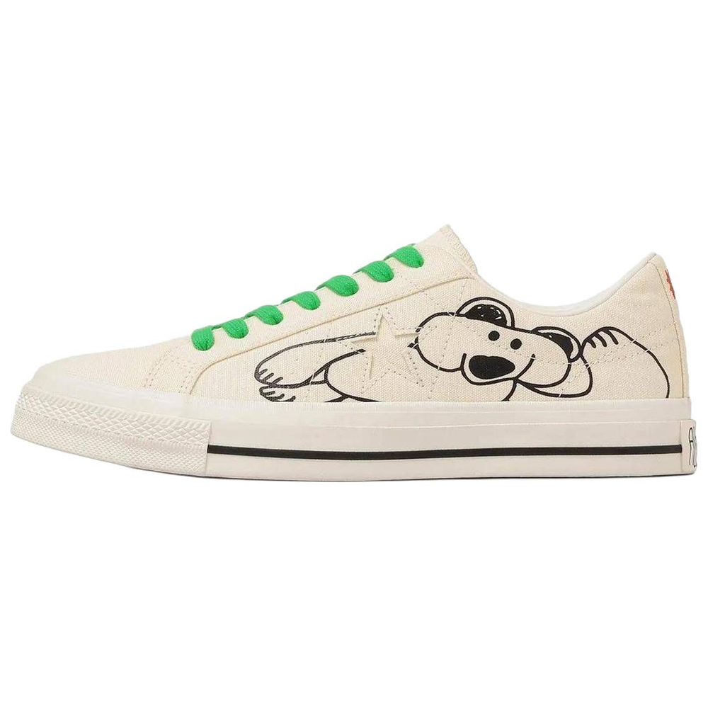 Converse x Daisuke Kondo ONE STAR Canvas Shoes Unisex White Black