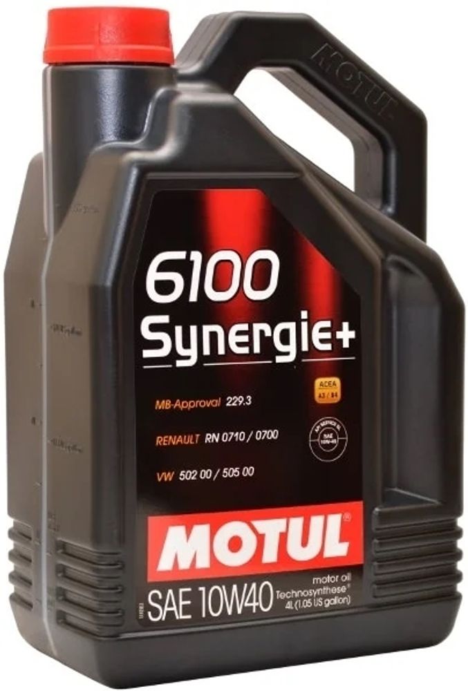 Моторное масло 6100 Synergie+ 10W-40 Полусинтетическое 4 л (109463)