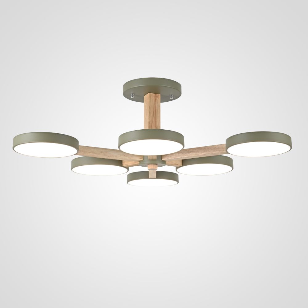 Потолочная Люстра Turna L6 Khaki By Imperiumloft