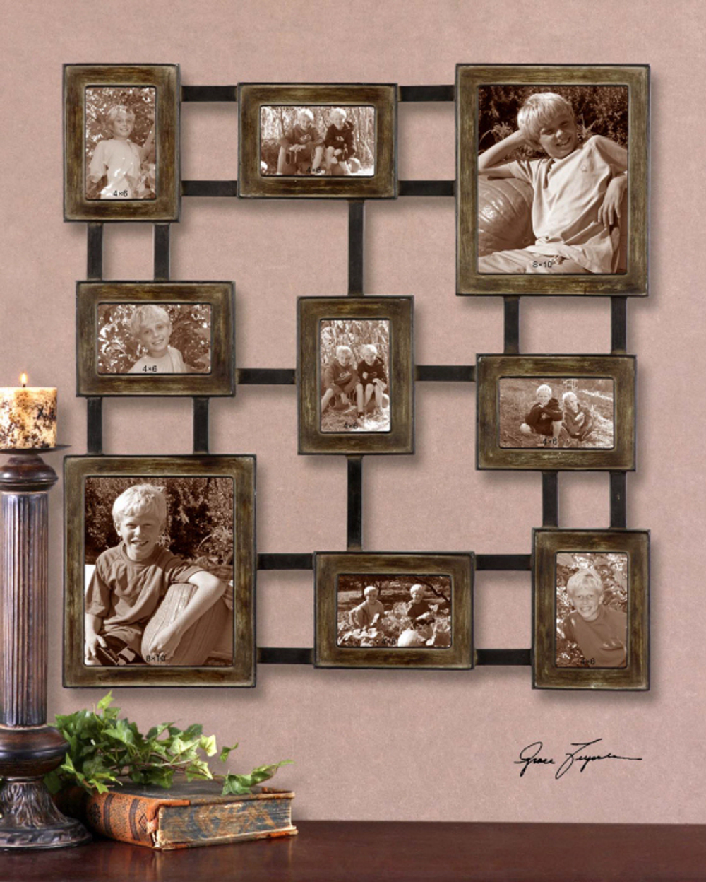 Рамки для фото 9 шт Uttermost Lucho 13541 США фото