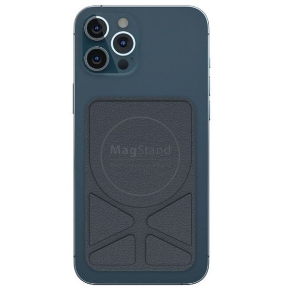 Магнитное крепление-подставка SwitchEasy MagStand, кожа, GS-103-158-221-144 синий