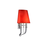 Wall design lamp  Brunilde by Ipe Cavalli H52 (Red)
