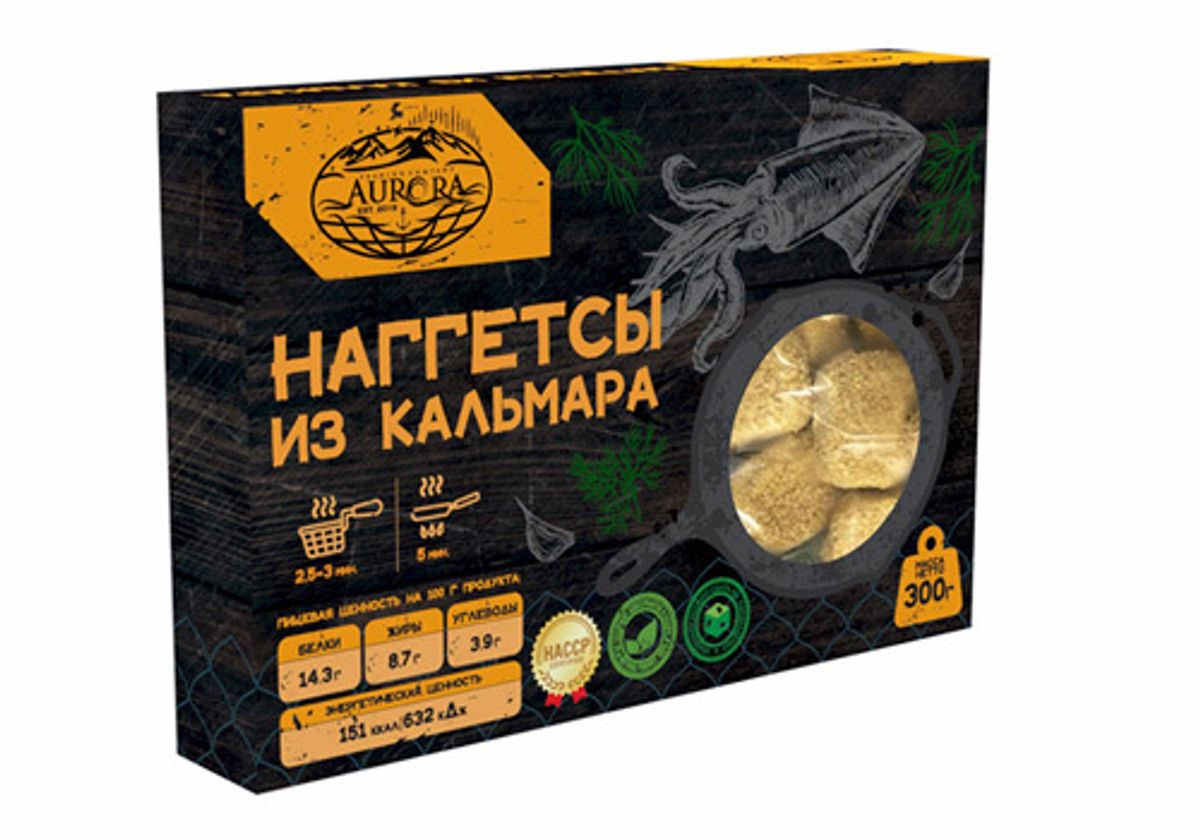 Наггетсы из кальмара, 300г