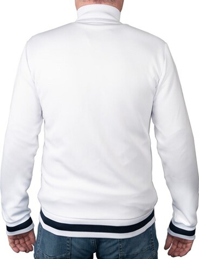 Мужская теннисная кофта EA7 Man Jersey Sweatshirt - white