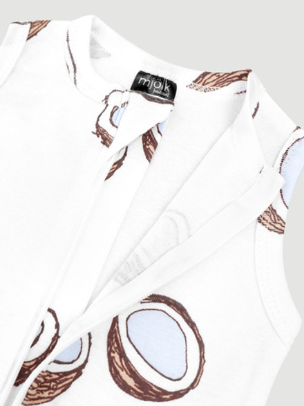 Песочник без рукавов Mjölk Sleep and Play Кокосы