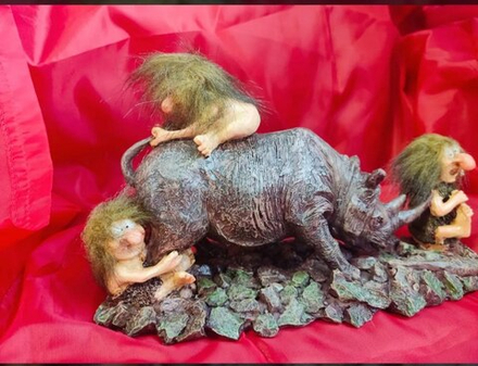 Статуэтка норвежский тролль