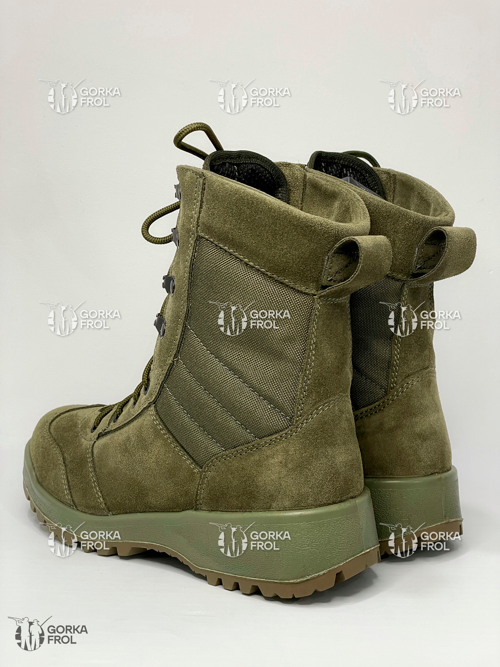 Ботинки с высоким берцем Garsing 500339 «Urban G.R.O.M», цвет Олива