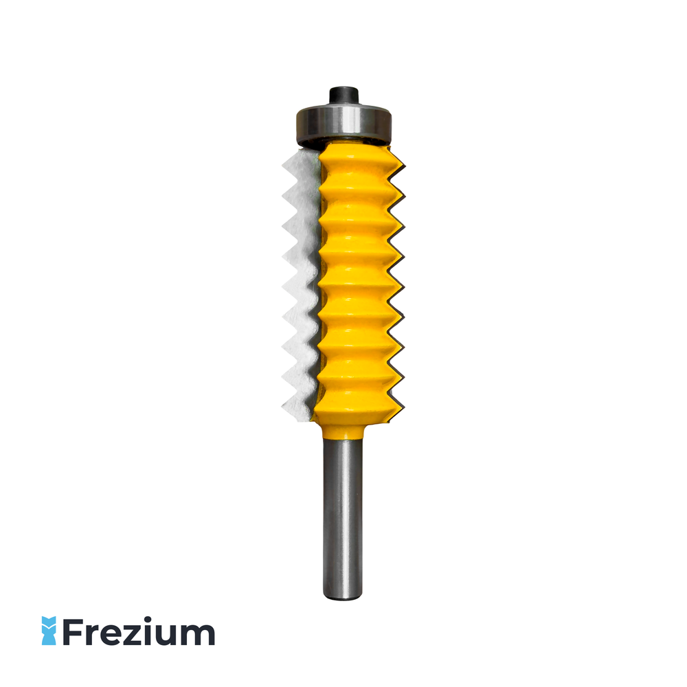 Микрошиповая фреза для сращивания по дереву 25x12x55x101 мм Микрошиповая фреза для сращивания по дереву 25x12x55x101 мм