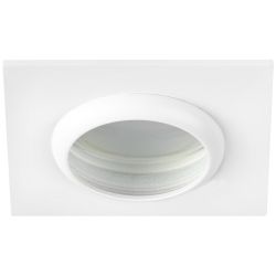 Светильник встраиваемый алюминиевый ЭРА KL110 WH под лампу MR16 GU5.3 белый матовый | Алюминиевые встраиваемые светильники