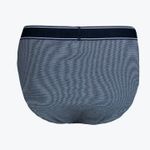 Мужские трусы слипы темно-синие с узором Tom Tailor 070538/1204 636