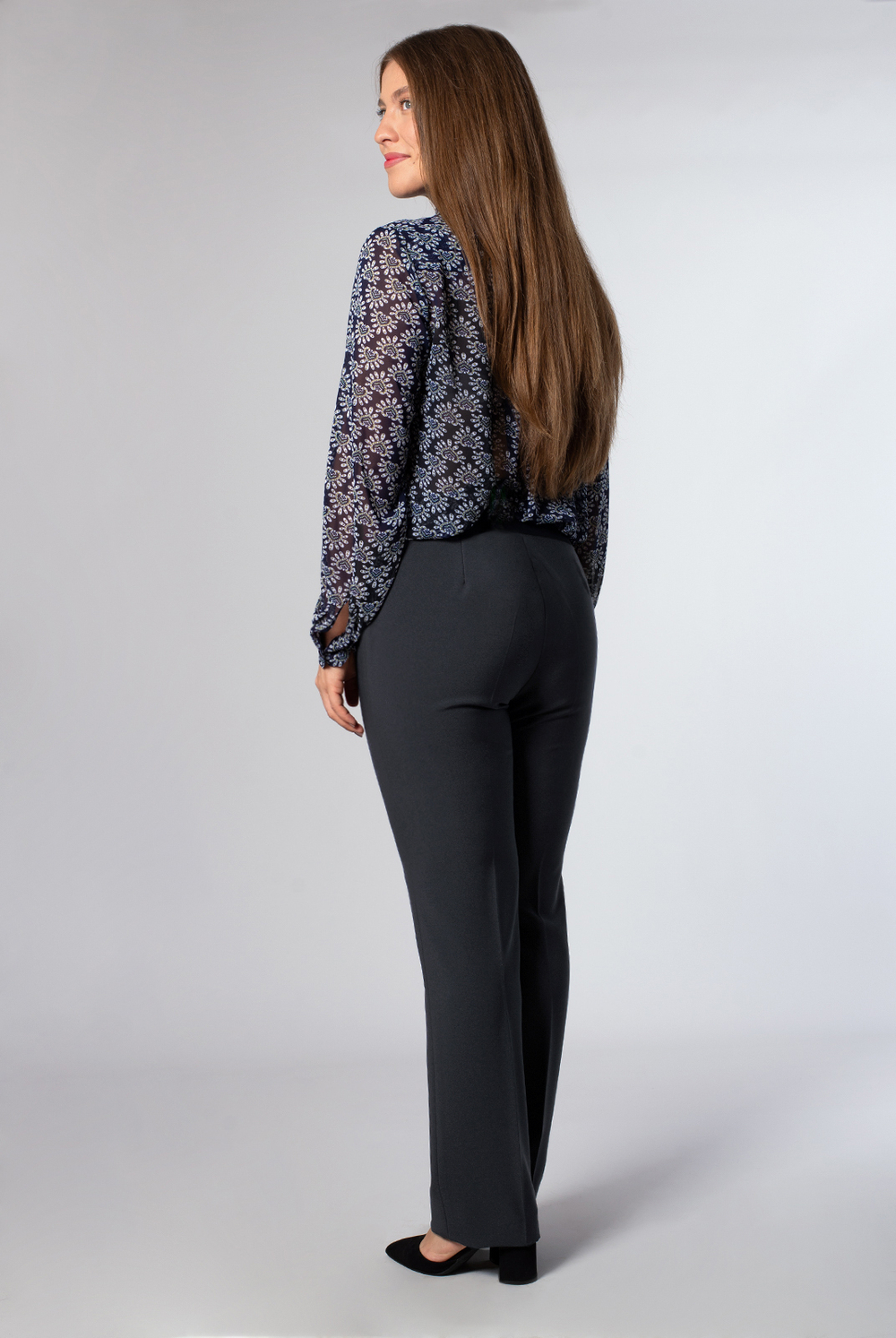 Брюки женские 774Л, черный #70Ч02774Л