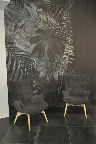 Кресло Contour темно-серое