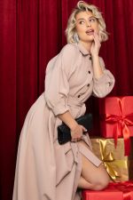 Платье Вечерняя симфония (бежевое) П14597-30М LT Collection