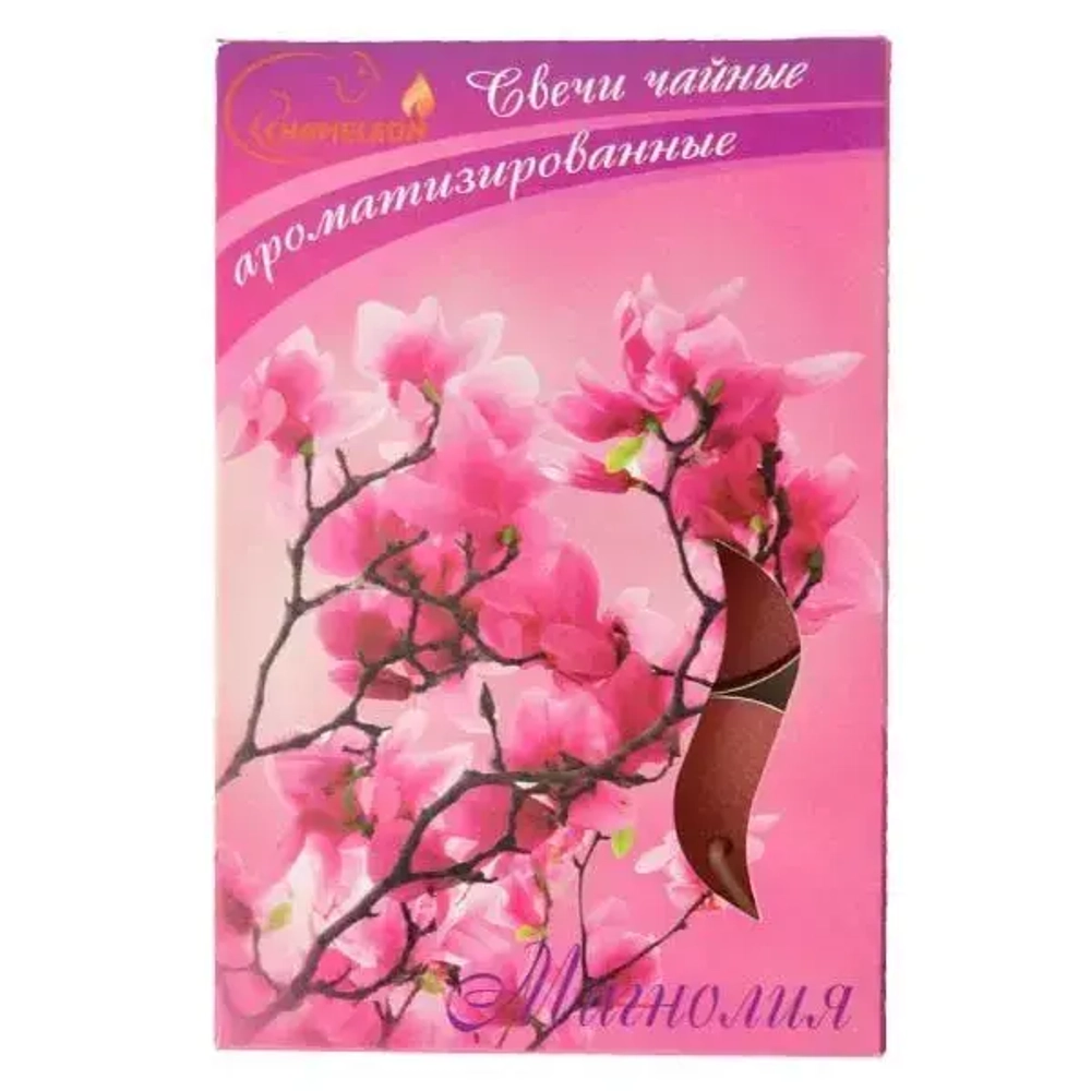 Свечи ароматизированные чайные (Нежные ароматы романтического вечера) в гильзе (6шт.) Маг