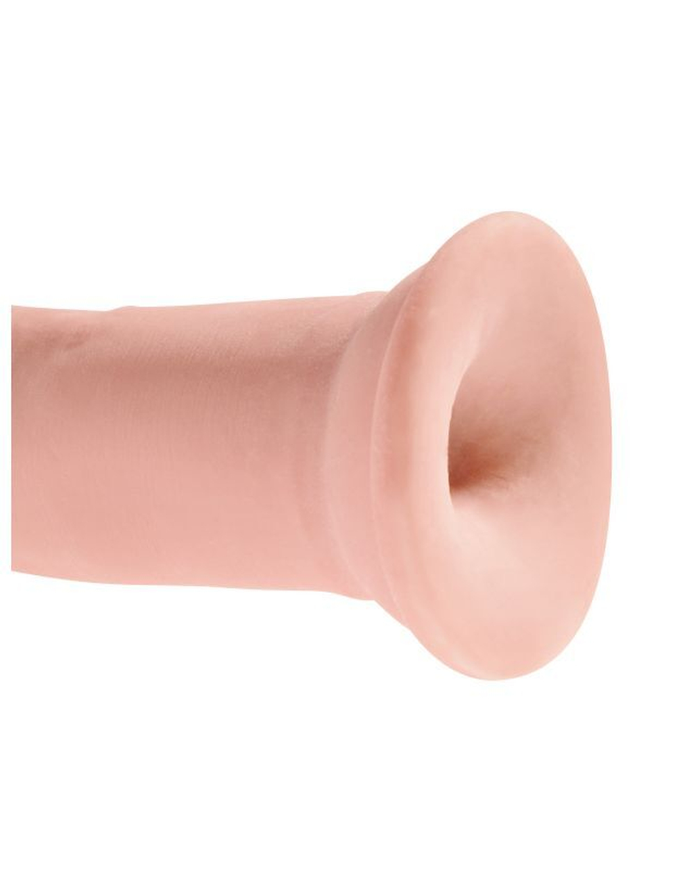 King Cock Plus 9 Triple Density Cock - Flesh - Фаллоимитатор на присоске Тройная плотность