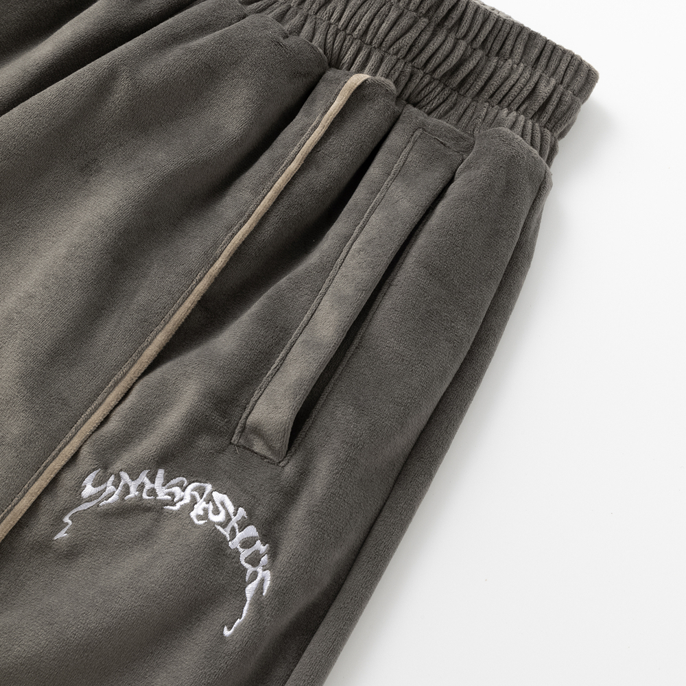 БРЮКИ ВЕЛЮРОВЫЕ YMKASHIX PUFF