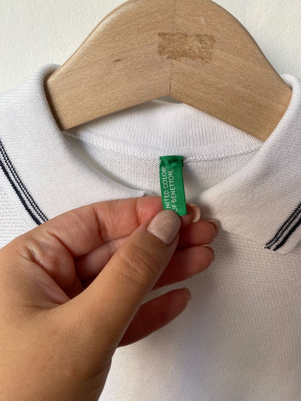 Хлопковое поло Benetton, 104